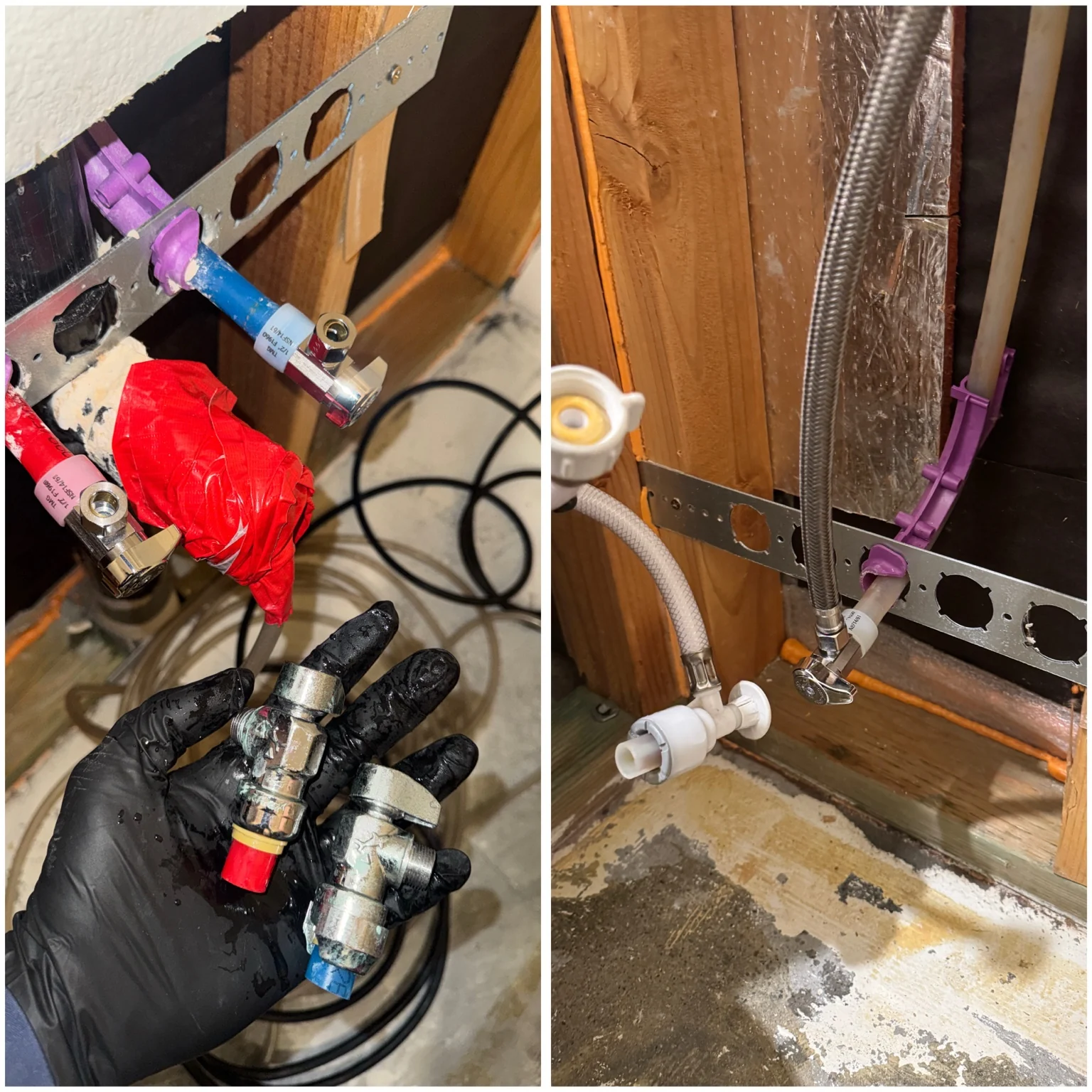 New PEX angle stop upgrade